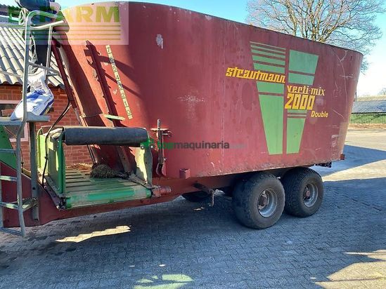Remolqu esparcidor - Strautmann - verti-mix 2000 double