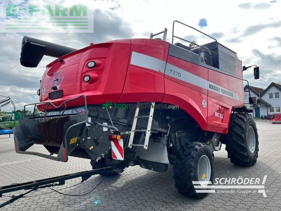 Cosechadora de Cereal - Massey Ferguson - beta 7370 + schneidwerk 6,80m