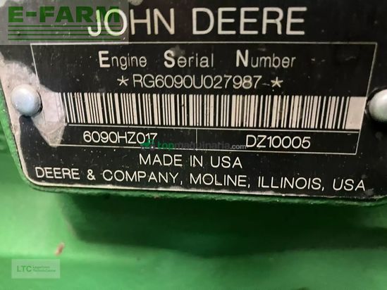Cosechadora de Cereal - John Deere - t670