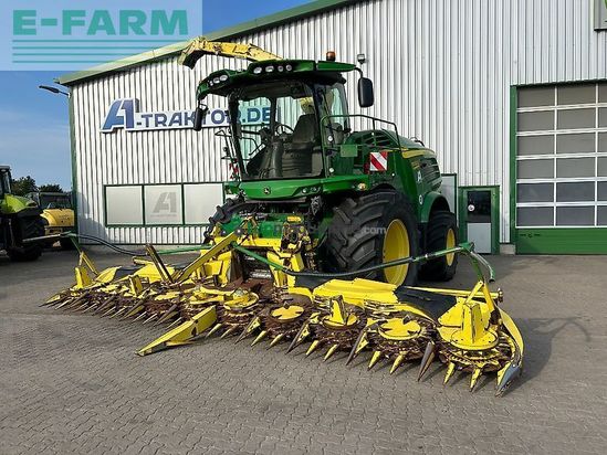Cosechadora de Cereal - John Deere - 8500i mit kemper 375