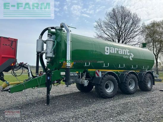 Cisterna - garant Kotte - tasd behälter 26.500 ltr. volmen grün