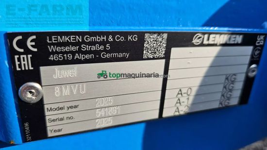 Arado - Lemken - juwel 8 m juwel 8 m v u