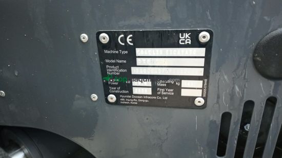 Miniexcavadora DEVELON DX50Z-7