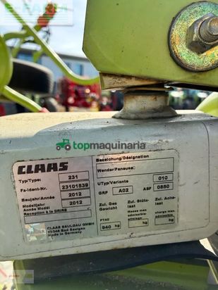 Henificador - Claas - volto770