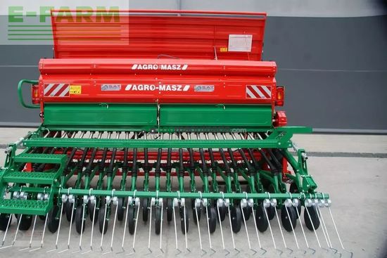 Sembradora - Agro-Masz - aktion-sr 300-doppelscheibe-andruckrolle-neu