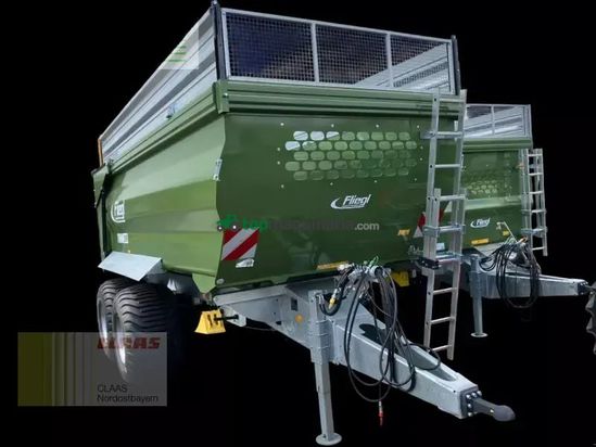 Volquet - Fliegl - tmk 190 fox tandem hellgrün