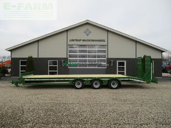 Remolqu agrícola -  - 27tll lang model med forbredningsudstyr samt kom