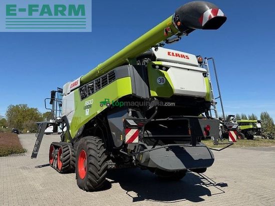 Cosechadora de Cereal - Claas - lexion 8600 terra trac