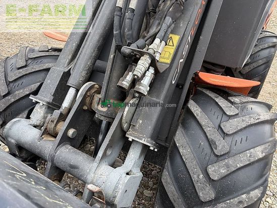 Minicargadora - Case IH - 825d tele mit schaufel & ballenspies