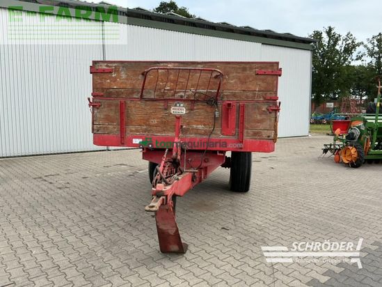 Remolqu agrícola -  - miedema 1 achs anhänger