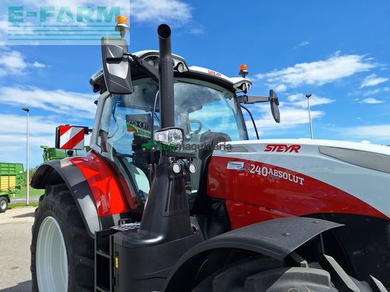 Tractor agrícola - Steyr - 6240 absolut cvt CVT