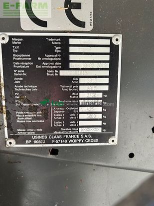 Empacadora gigant - Claas - variant 370 rf