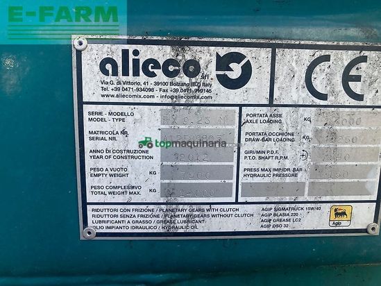Remolqu esparcidor - Marmix - alimix rx 9.23