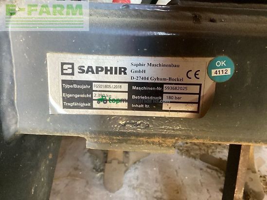 Cultivador - Saphir - fg 501