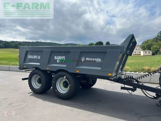 Volquet -  - dps-14 bauschuttmulde muldenkipper schotterklappe