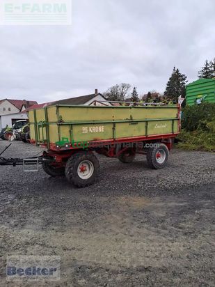 Remolqu agrícola - Krone - 2 achs - 3 seiten