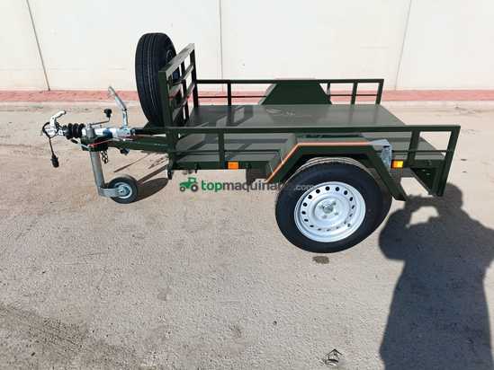 Remolque plataforma para bidones