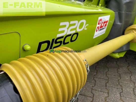 Cortacésped manual - Claas - disco 320 c pal claas scheiben