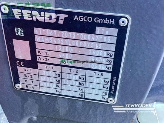Tractor agrícola - Fendt - 824 vario s4 profi plus