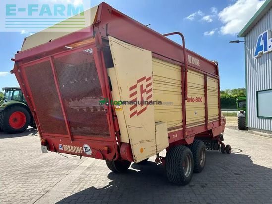Remolqu agrícola - Krone - turbo 5000 t