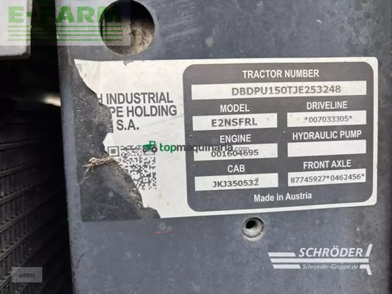 Tractor agrícola - Case IH - puma 150 cvx CVX