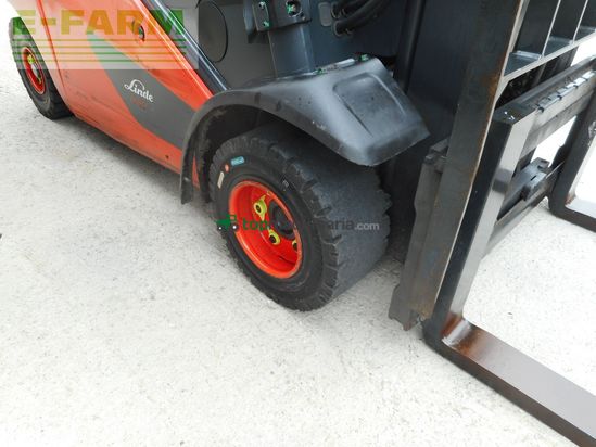 Elevadora - Linde - h20t-01 triplex 4,62m + ss + halbkab.