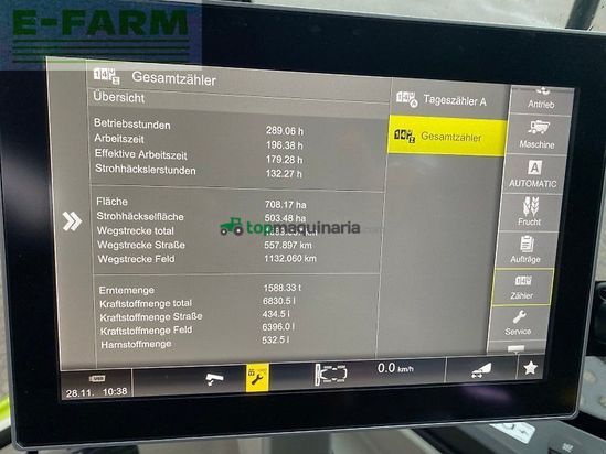 Cosechadora de Cereal - Claas - trion 530