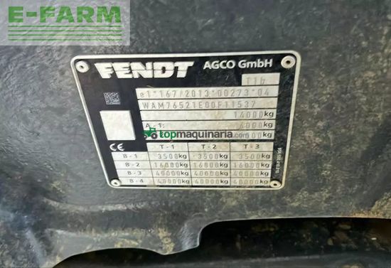 Tractor agrícola -  - 724 vario profi +