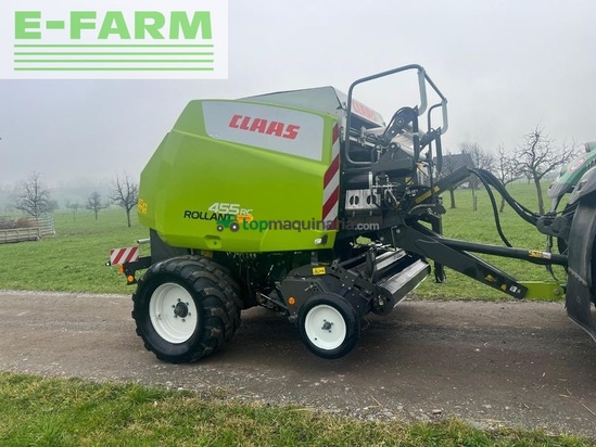 Empacadora gigant - Claas - claas 455 rc mit folienbindung