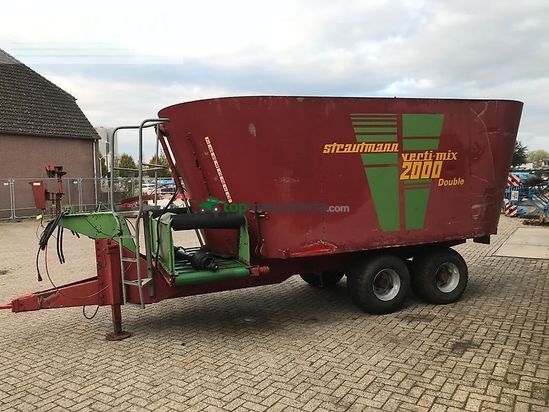 Remolqu esparcidor - Strautmann - verti-mix 2000 double