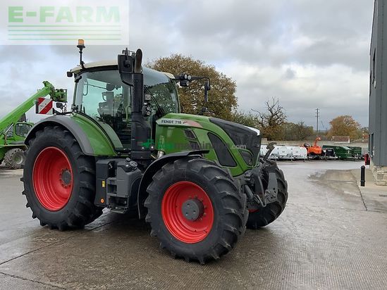 Tractor agrícola - Fendt - 718 power plus tractor (st24749)