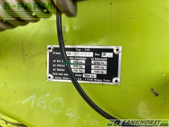 Empacadora gigant - Claas - quadrant 2200 rc