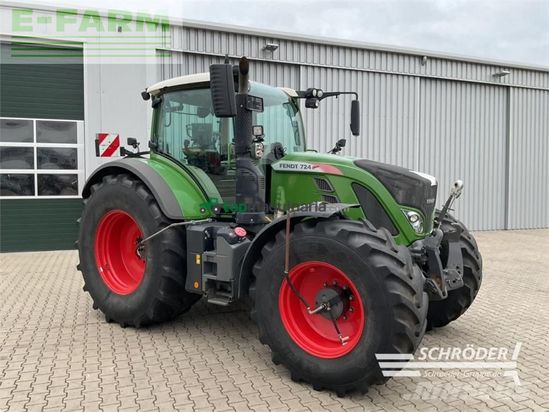 Tractor agrícola - Fendt - 724 vario s4 profi plus
