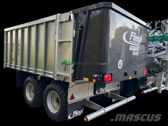 Remolqu agrícola - Fliegl - gigant asw 110 tandem