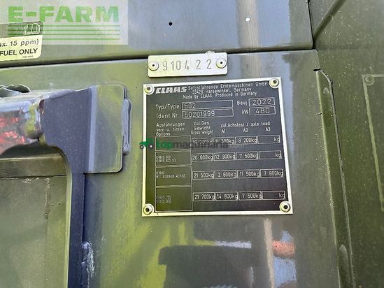 Cosechadora de Cereal - Claas - jaguar 960 allrad