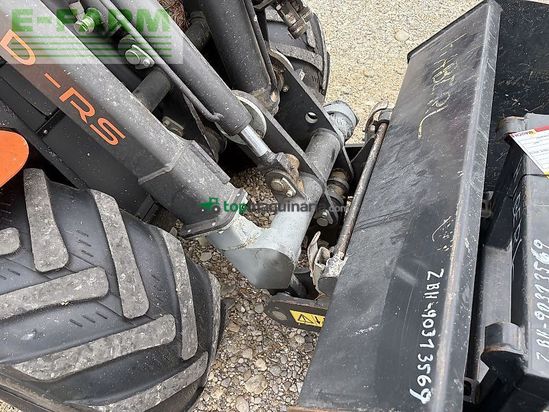 Minicargadora - Case IH - 825d tele mit schaufel & ballenspies