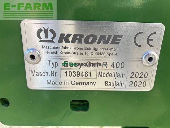 Cortacésped manual - Krone - easycut r400