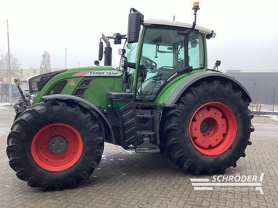 Tractor agrícola - Fendt - 724 s4 profi+ | rtk, fzw, radgewichte...