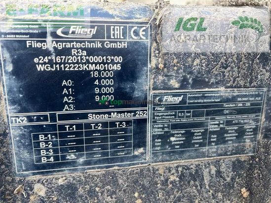 Volquet - Fliegl - stone master 252