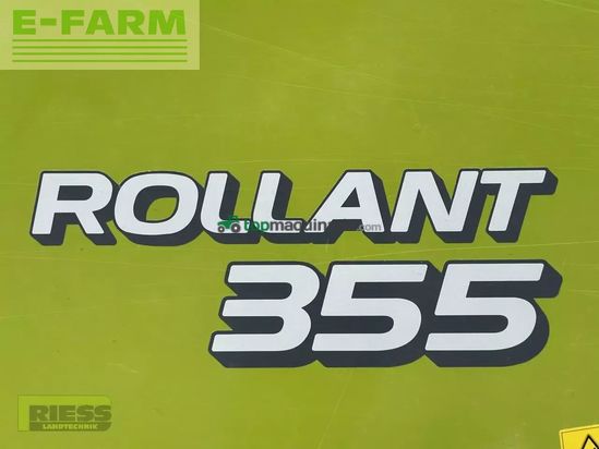 Empacadora gigant - Claas - rollant 355 roto cut