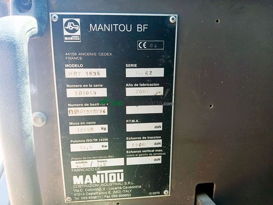 Telescopica MANITOU MRT1635