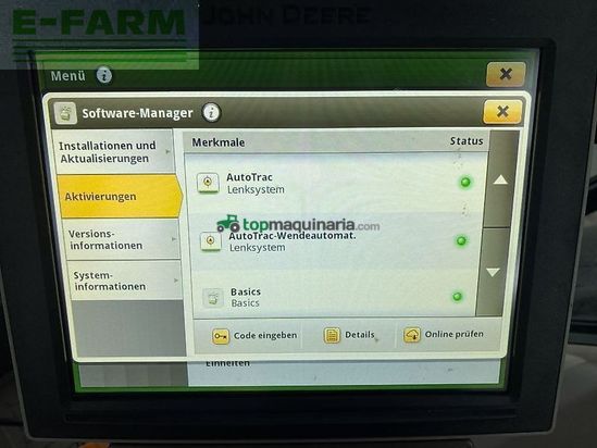 Tractor agrícola - John Deere - 6r185 black-edition