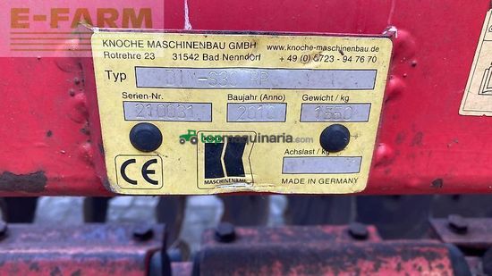 Grada de disco - Knoche - dim-s30 rp