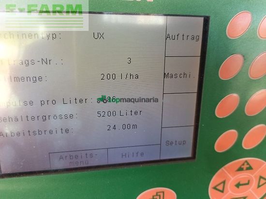 Atomizador - Amazone - ux5200 - 18m/24m