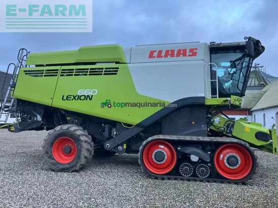 Cosechadora de Cereal - Claas - lexion 660 tt