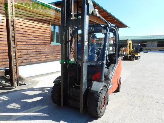 Elevadora - Linde - h30d-02 triplex 5,5m + ss + halbkabine