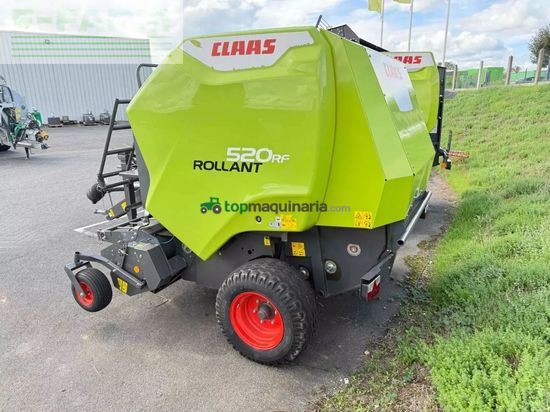 Empacadora gigant - Claas - rollant 520 rf