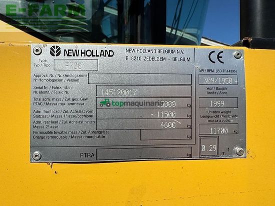 Cosechadora de Cereal - New Holland - fx38