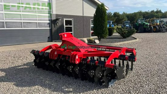 Grada rotativa - Dexwal - 3 m med rørpakkervalse og 560mm tallerkner