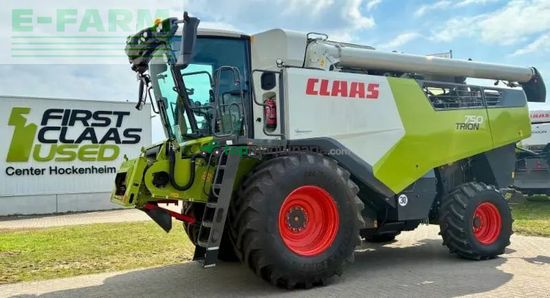 Cosechadora de Cereal - Claas - trion 750